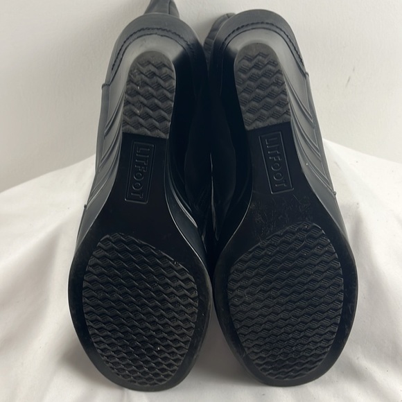 Litfoot Leather Wedge Booties - Picture 8 of 10